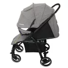 Mama Kiddies Aqua sport babakocsi szürke színben ajándék lábzsákkal és esővédővel