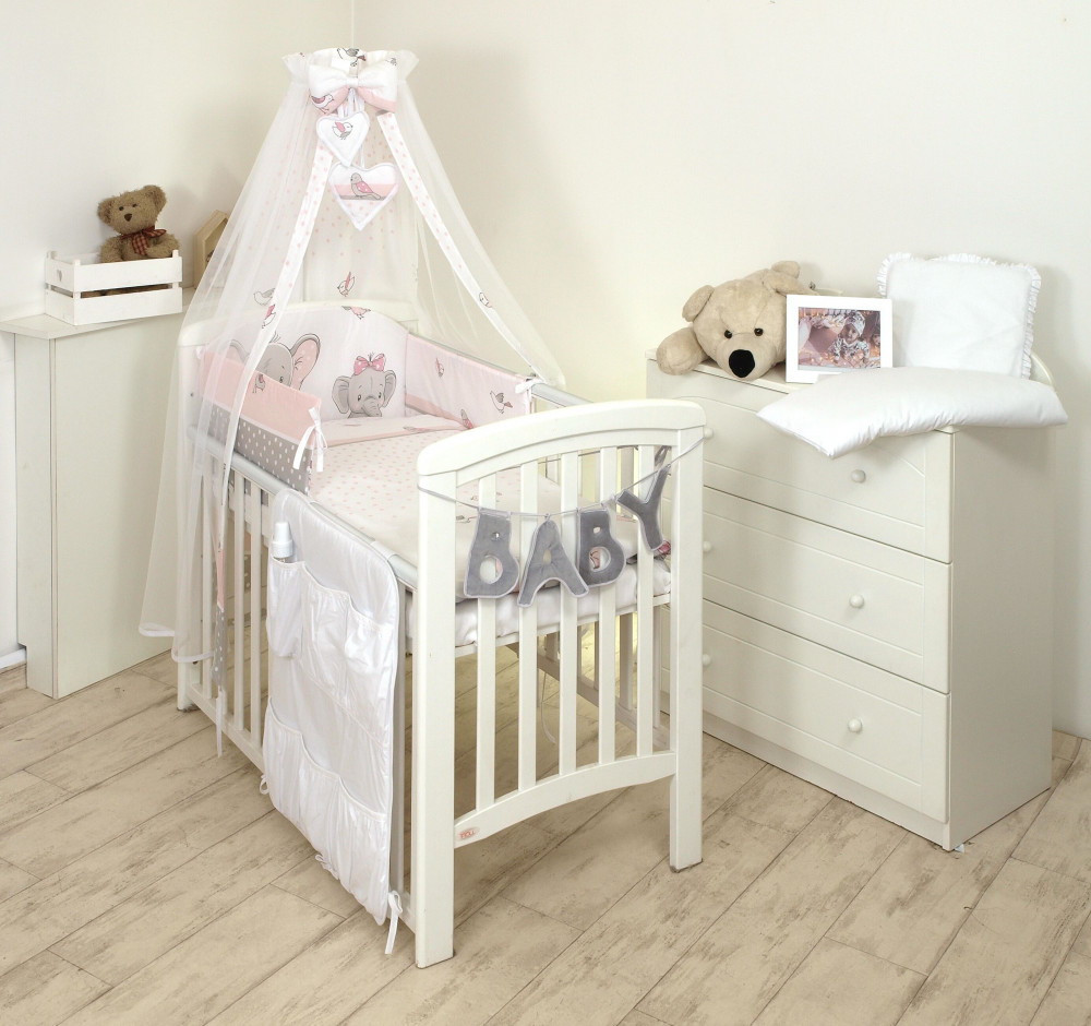 Mama Kiddies Baby Bear 6 részes babaágynemű 180° os rácsvédő Mama Kiddies Baby Bear 6 részes babaágynemű 180° os rácsvédő