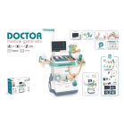 26 részes Mama Kiddies mobil orvosi kocsi, kiegészítőkkel