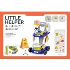 20 részes Mama Kiddies Little Helper takarító szett, kiegészítőkkel kék színben