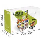 Mama Kiddies 60 részes 82 cm magas Luxury játék szupermarket kiegészítőkkel naracssárga színben