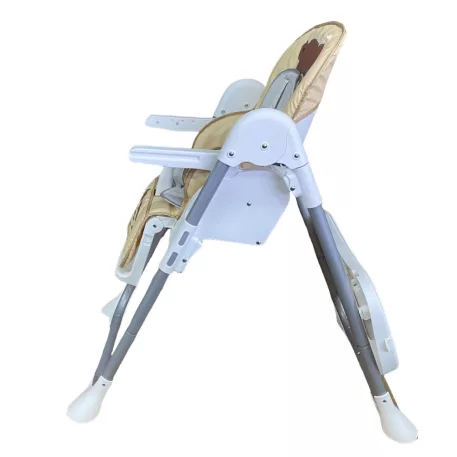 Mama Kiddies Lylyan multifunkciós etetőszék bézs színben macis mintával színben+ Ajándék