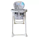 Mama Kiddies Lylyan multifunkciós etetőszék fehér színben erdei mintával színben+ Ajándék