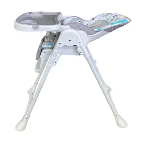 Mama Kiddies Lylyan multifunkciós etetőszék fehér színben erdei mintával színben+ Ajándék