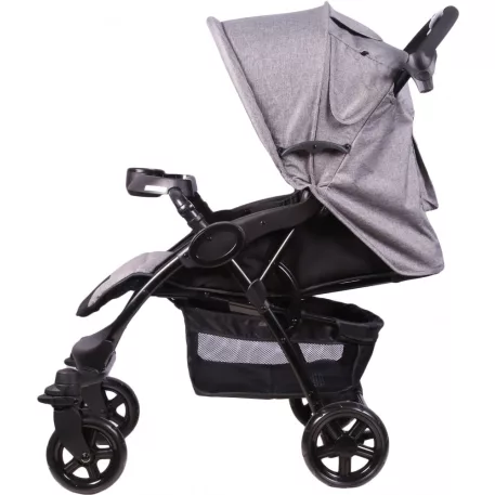 Mama Kiddies Light4 Go Sport babakocsi szürke színben + Lábzsák + Ajándék
