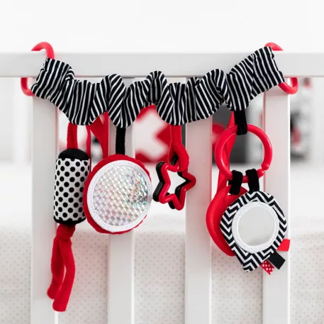 Canpol babies SENSORY TOYS babakocsira vagy autóba szerelhető játék