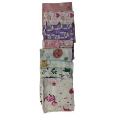 1 db Minőségi mintás textilpelenka - lányos