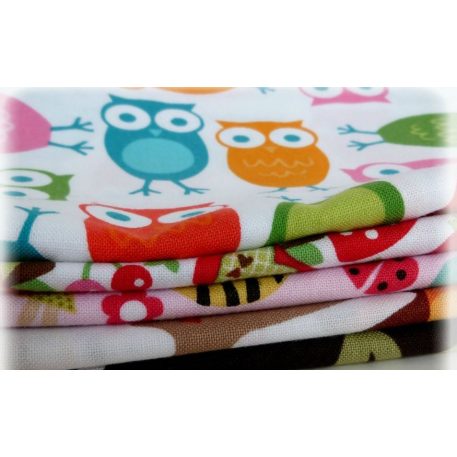 1 db Minőségi mintás textilpelenka - lányos