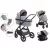 Mama Kiddies PRIMO 4az1-ben multifunkciós babakocsi szürke színben + Ajándék