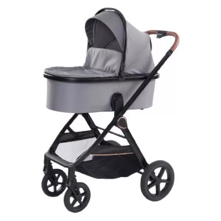 Mama Kiddies PRIMO 4az1-ben multifunkciós babakocsi szürke színben + Ajándék
