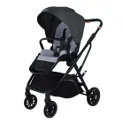 Mama Kiddies Manhattan sport babakocsi kiegészítőkkel szürke színben + ajándék lábzsák