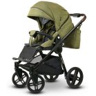 Mama Kiddies Flower Collection Green tea 3az1-ben multifunkciós babakocsi + ajándék