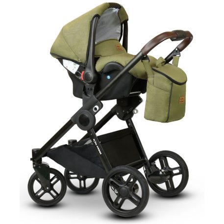 Mama Kiddies Flower Collection Green tea 3az1-ben multifunkciós babakocsi + ajándék