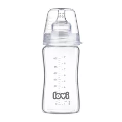 LOVI Üveg cumisüveg 250ml