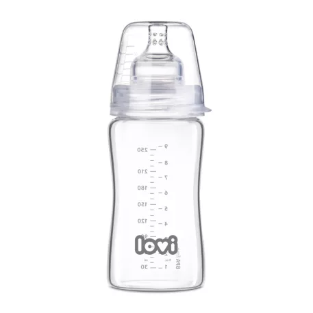 LOVI Üveg cumisüveg 250ml