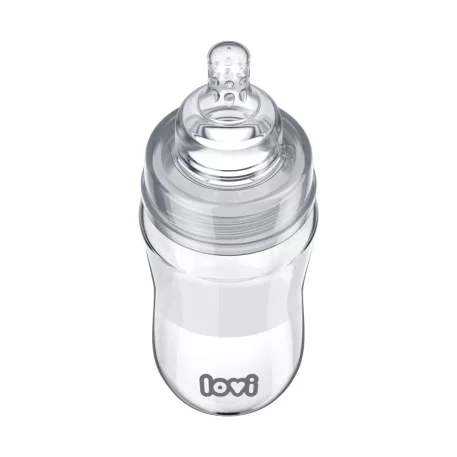 LOVI Üveg cumisüveg 250ml
