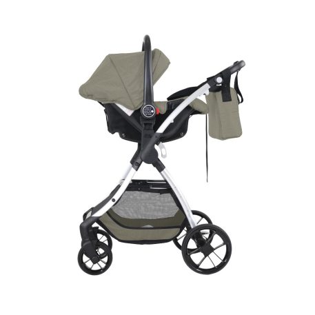 Mama Kiddies CityKing Torino 3az1-ben babakocsi kiegészítőkkel bézs színben + ajándék lábzsák