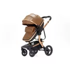 Mama Kiddies Moon Brown: 2az1-ben babakocsi kiegészítőkkel barna színben