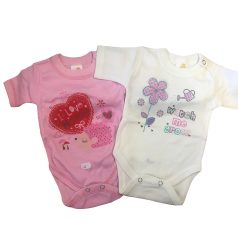 1 db rövid ujjú body - 86-os lányos