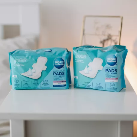 Canpol babies nappali szülés utáni szárnyas betét – 10 db