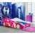 Mama Kiddies 160x80-as gyerekágy autós dizájnnal - Princess Rainbow mintával - matraccal