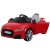 Audi TT RS Roadster elektrické autíčko s diaľkovým ovládaním červené ( s dvojitým motorom akumulátorom)