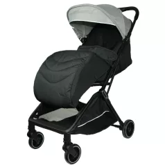   Lábzsák fekete színben Mama Kiddies Easy Travel dönthető sport babakocsihoz