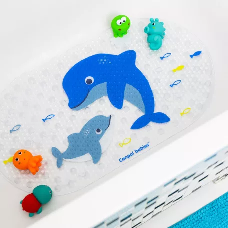 Canpol babies Csúszásgátló alátét kádba LOVE&SEA kék