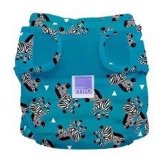   BambinoMio MioSoft mosható pelenka külső zebra crossing mintával