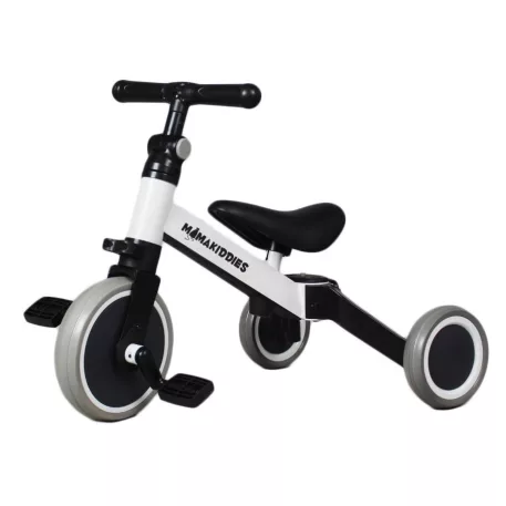 Mama Kiddies Ethan MultiTrike 2az1-ben futóbiciklivé alakítható tricikli fehér színben