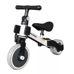    Mama Kiddies® Ethan MultiTrike 2az1-ben futóbiciklivé alakítható tricikli fehér színben
