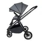 Mama Kiddies Unique 3az1ben multifunkciós babakocsi kiegészítőkkel graphite színben + Ajándék