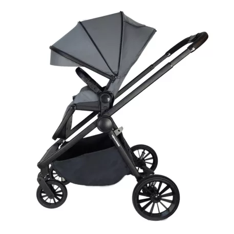 Mama Kiddies Unique 3az1ben multifunkciós babakocsi kiegészítőkkel graphite színben + Ajándék