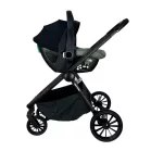 Mama Kiddies Unique 3az1ben multifunkciós babakocsi kiegészítőkkel zöld színben + Ajándék