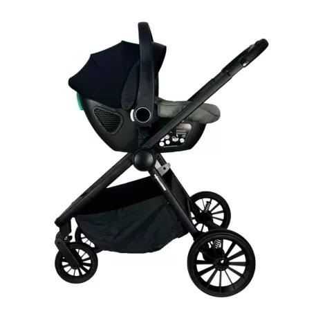 Mama Kiddies Unique 3az1ben multifunkciós babakocsi kiegészítőkkel zöld színben + Ajándék