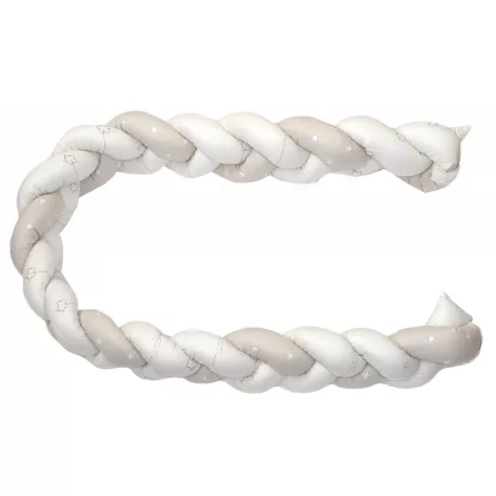 Fonott rácsvédő 240 cm bézs macis