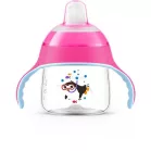 Philips Avent Prémium itatópohár itatófejjel 6+  200 ml rózsaszín
