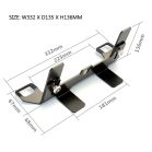 Mama Kiddies univerzális biztonsági ISOFIX tartó rögzítés gyermek autósülésekhez