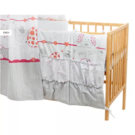 Mama Kiddies Sofie Dreams zsebes tároló piros színben - My Zoo Red