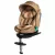 ISOFIX-es 360°- ban forgatható Mama Kiddies iSize Journey Extra biztonsági autósülés (40–150 cm) bézs színben támasztólábbal ajándék napvédővel és lábtartóval