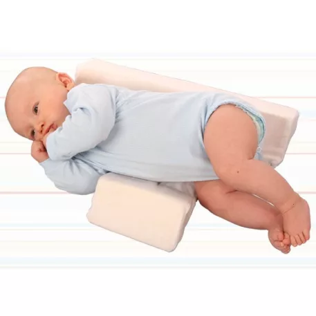 Elfordulásgátló babapárna, babapozicionáló