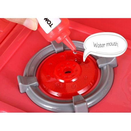 65 részes Mama Kiddies KitchenKing babakonyha szett pink-narancs színben