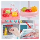 Mama Kiddies 43 részes 72 cm magas KitchenStar babakonyha szett narancs színben