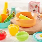 Mama Kiddies 43 részes 72 cm magas KitchenStar babakonyha szett narancs színben