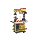 Mama Kiddies 82 részes 102 cm magas Fast Food stand zöld színben