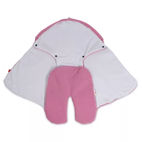 Baby Nellys Detská zavinovačka, fusak polar / bio bavlna - béžová