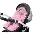 Baby Nellys Detská zavinovačka, fusak polar / bio bavlna - béžová