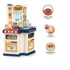 Mama Kiddies 67 részes 78,5 cm magas Talented Chef babakonyha szett kék színben