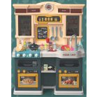 Mama Kiddies 85 részes 83 cm magas Home Chef zöld játék babakonyha szett kiegészítőkkel