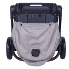 Mama Kiddies Luxury Travel System babakocsi babahordozóval bézs színben + ajándék lábzsák